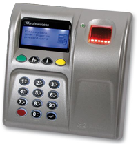 Biometric fingerprint reader